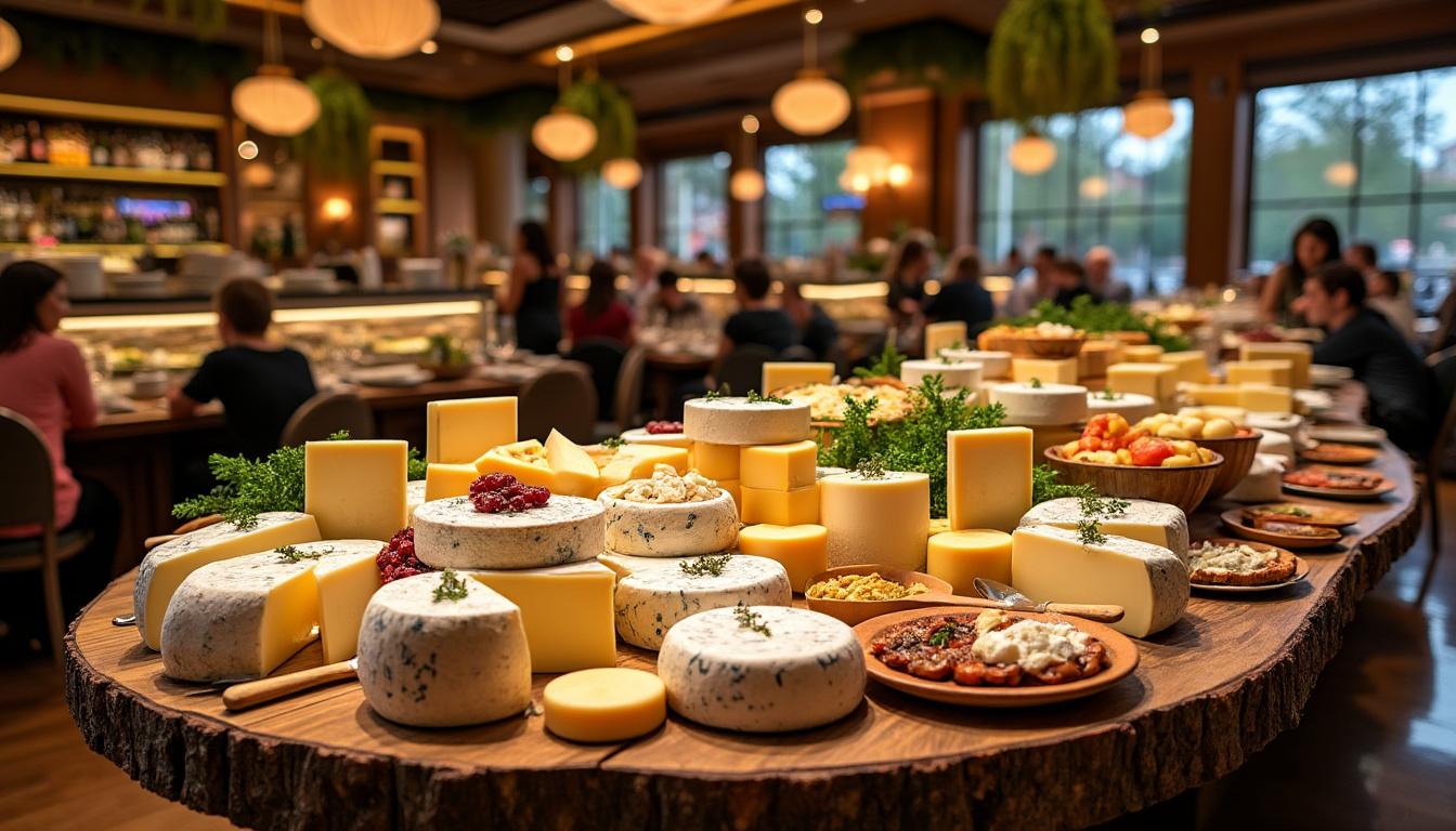 Découvrez le plus grand buffet à volonté du monde, à quelques pas de Paris, avec plus de 300 plats et 111 fromages 13 découvrez le plus grand buffet à volonté du monde, juste à quelques pas de paris ! avec un choix incroyable de plus de 300 plats savoureux et 111 fromages variés, venez vivre une expérience culinaire inoubliable qui ravira tous les gourmets. ne manquez pas cette aventure gastronomique unique !