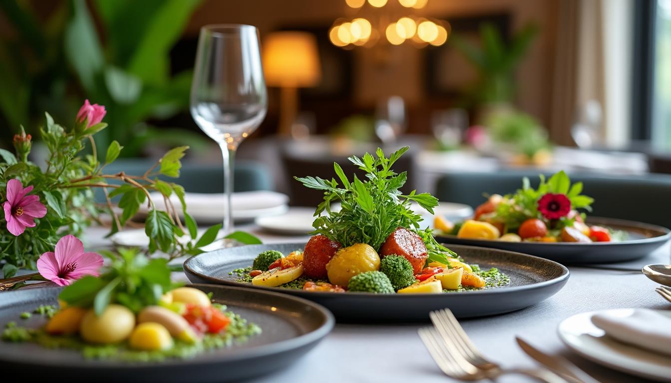 découvrez comment les plantes s'invitent dans la haute gastronomie, transformant les plats étoilés avec des ingrédients frais et innovants. plongez dans un univers culinaire où la nature se marie à l'art gastronomique pour offrir une expérience unique et raffinée.