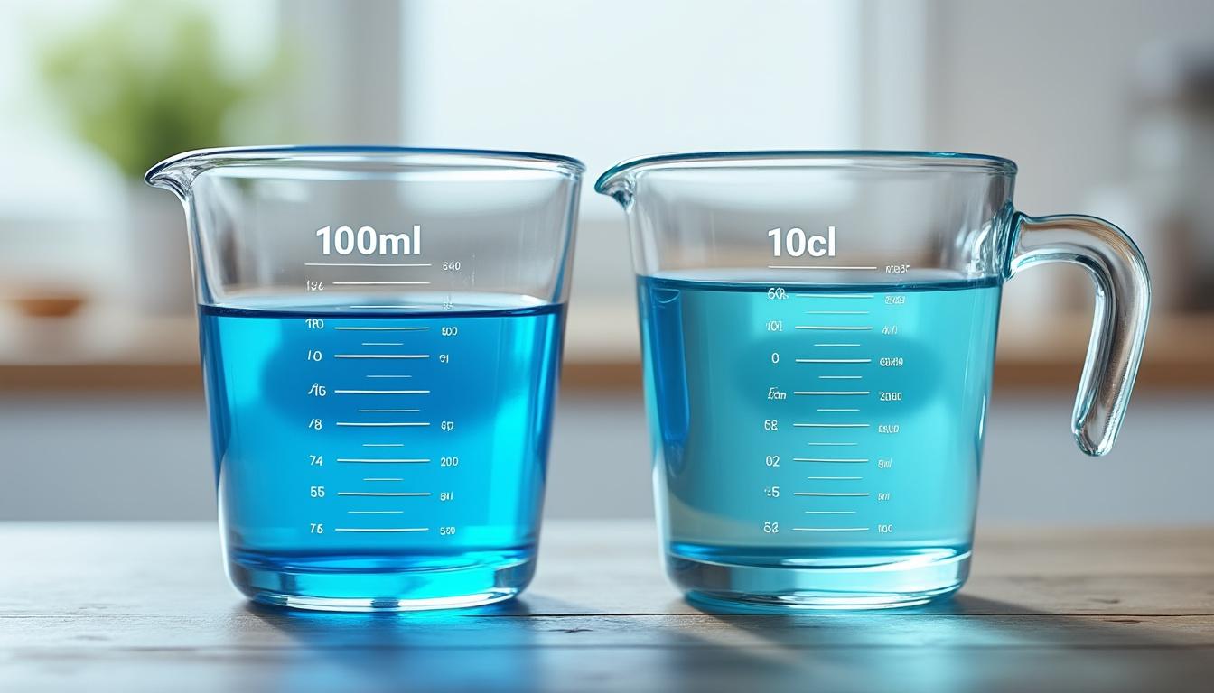 découvrez l'importance méconnue de la conversion de 100ml en cl et comment cela peut transformer votre approche des recettes et dosages. ne laissez pas les unités vous perdre, apprenez ce qu'on ne vous dit jamais !