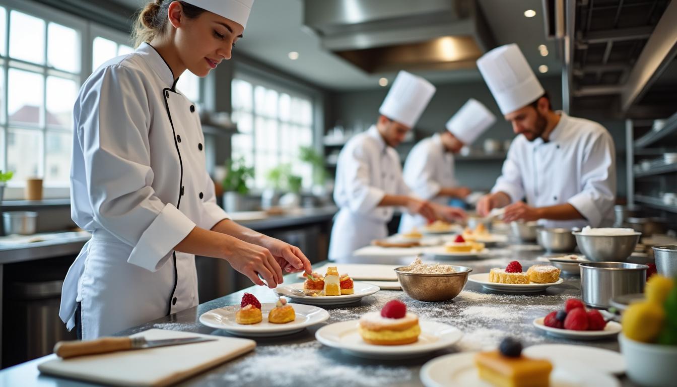 À la découverte de l'alliance parfaite : le programme French+Gastronomy 6 explorez le programme french+gastronomy et découvrez comment l'apprentissage du français se marie parfaitement avec l'univers gourmand de la gastronomie. une expérience immersive pour allier langue et plaisirs culinaires !