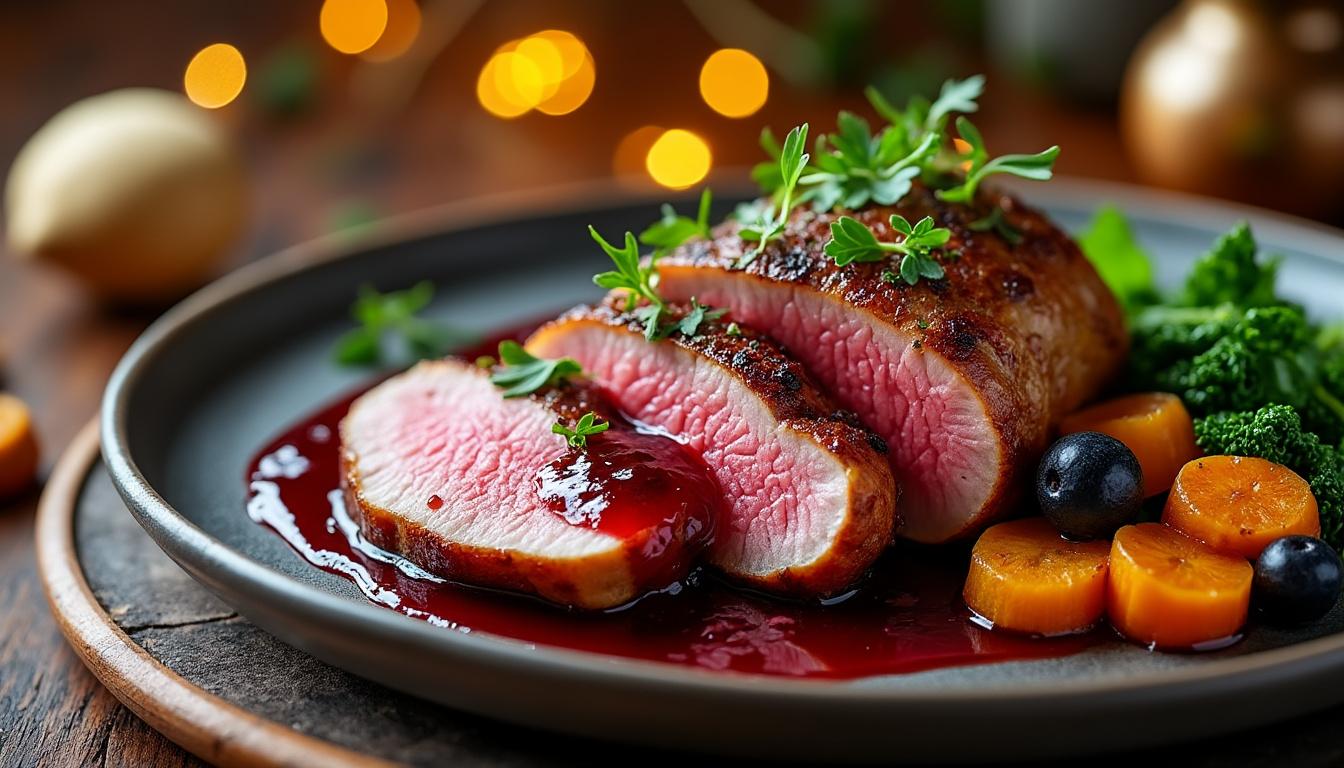 sublimez votre magret de canard avec l’accompagnement parfait : l’astuce qui fait la différence, des idées rapides (purées, légumes rôtis, sauces).