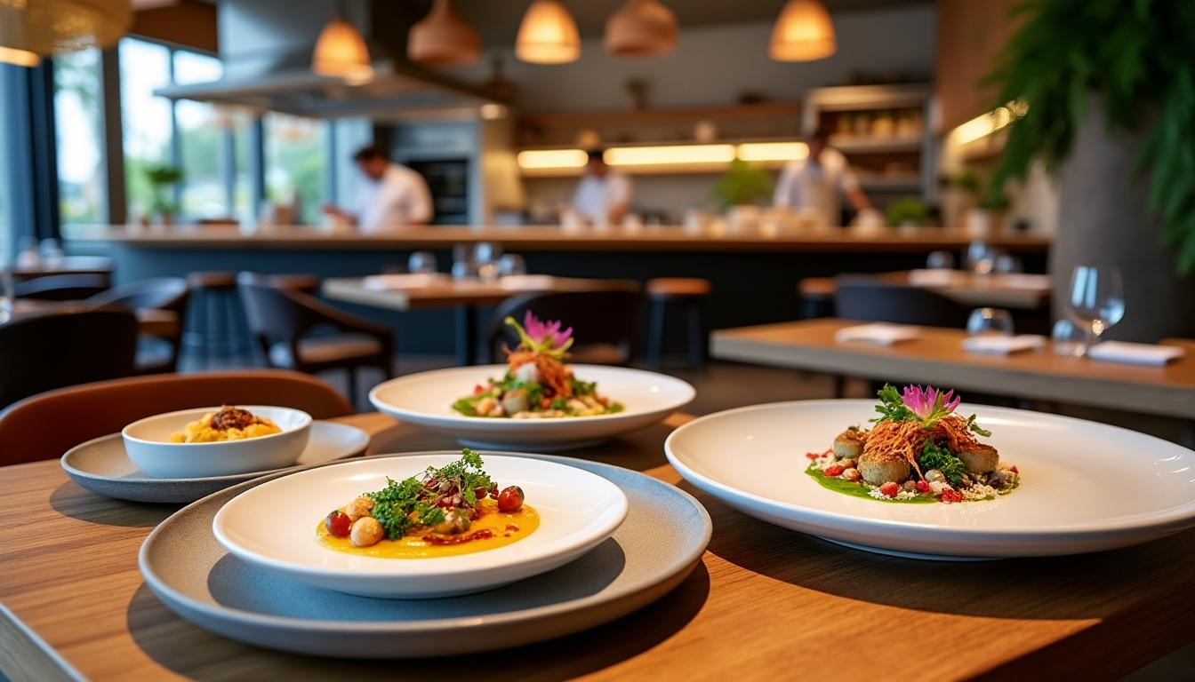 découvrez balma, un établissement gastronomique innovant qui vous invite à explorer de nouveaux horizons culinaires. savourez des plats créatifs et raffinés, élaborés avec des ingrédients de qualité, dans une ambiance chaleureuse et accueillante. partez pour un voyage gustatif inoubliable au cœur de la gastronomie contemporaine.