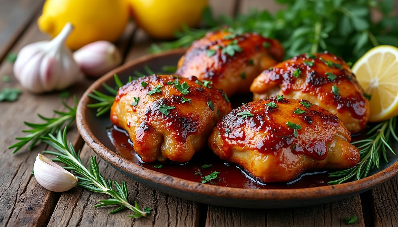 découvrez comment réussir vos cuisses de poulet marinées grâce à des astuces simples et une marinade savoureuse. obtenez une viande tendre, juteuse et pleine de goût pour des repas inoubliables !