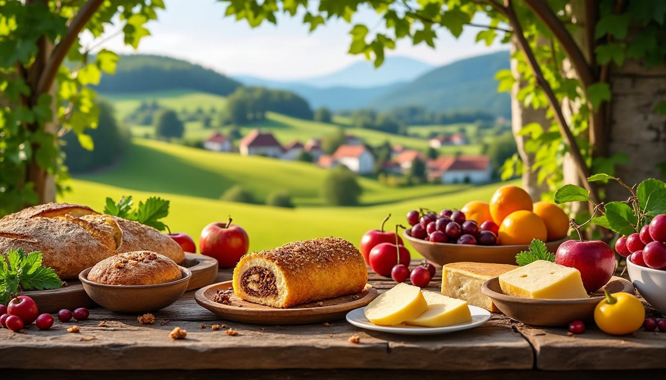 partez à la découverte de la slovénie, un petit pays fascinant où chaque région révèle des délices culinaires authentiques. savourez ses spécialités locales et laissez-vous surprendre par sa diversité gastronomique exceptionnelle.