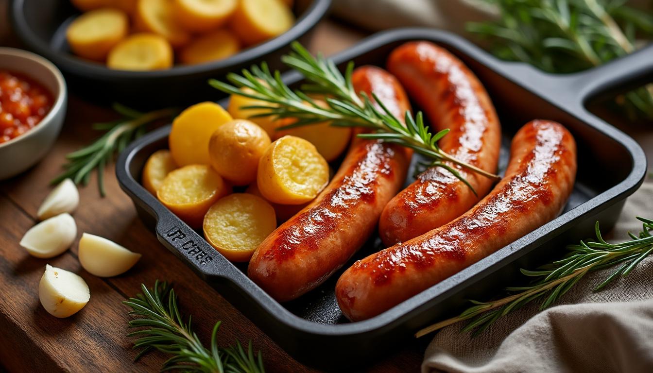 Figatelli recette au four : la solution efficace, testée et approuvée 2 découvrez comment réussir facilement la figatelli au four avec notre recette testée et approuvée. astuces, étapes claires et résultat savoureux garanti pour tous les amateurs de cuisine corse !