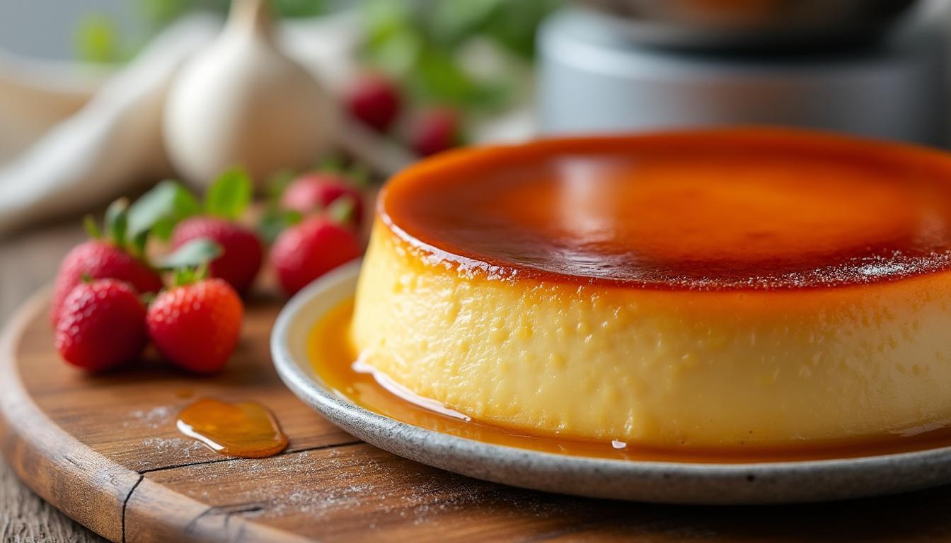Flan patissier thermomix : booste tes talents avec cette méthode 2 découvrez la recette facile du flan pâtissier au thermomix : une méthode simple et rapide pour impressionner avec un dessert irrésistible. boostez vos talents en pâtisserie dès aujourd'hui !