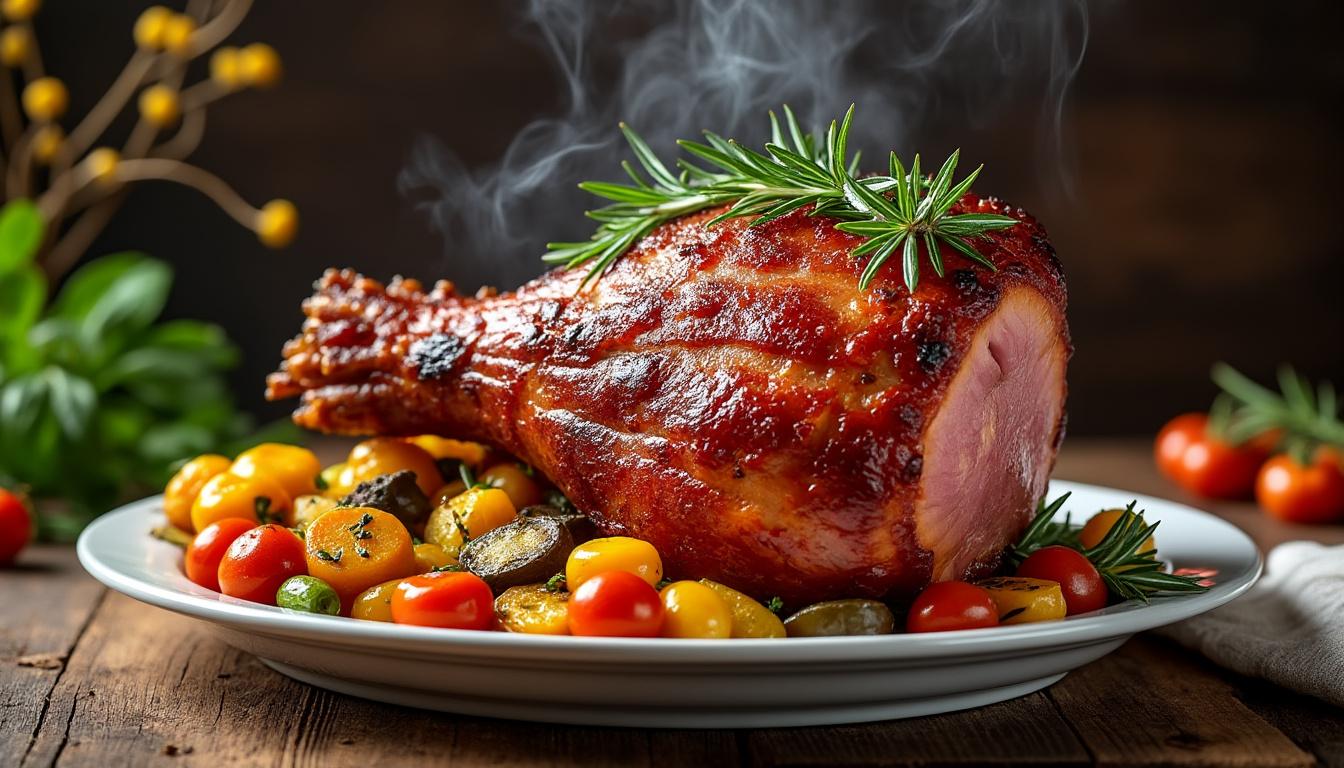 découvrez comment préparer un jambonneau au four savoureux et croustillant. astuces de cuisson, conseils pour l’accompagnement et recettes faciles pour sublimer votre repas. passez au niveau supérieur en cuisine grâce à nos conseils!