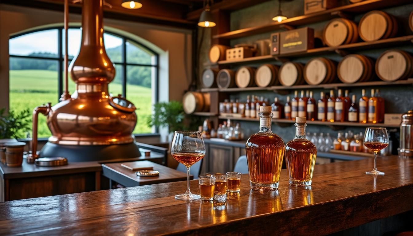 découvrez à lamontjoie une distillerie authentique, où la tradition se mêle à la gastronomie pour offrir des saveurs uniques et un savoir-faire d’exception. visites et dégustations au cœur du terroir.