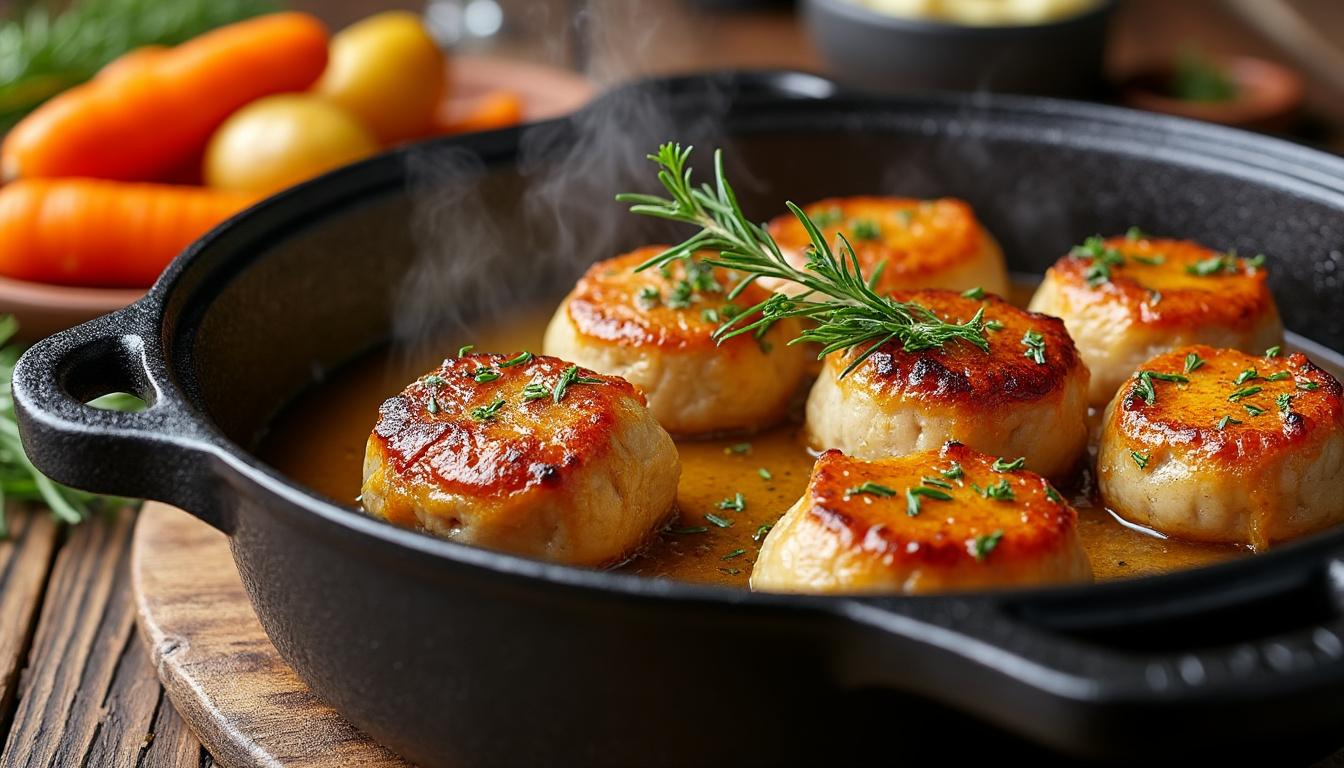 Paupiette de porc : nos astuces de chef à découvrir d'urgence 2 découvrez nos astuces de chef pour préparer une délicieuse paupiette de porc. techniques, conseils et recettes incontournables pour régaler vos invités à coup sûr. ne manquez pas ces recommandations savoureuses !