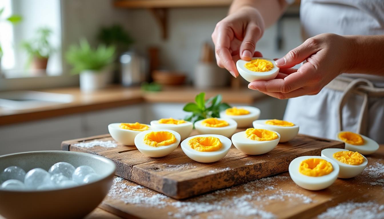 Protéine œuf dur : la recette qui met tout le monde d'accord 2 découvrez comment préparer rapidement un œuf dur riche en protéines avec cette recette simple et savoureuse, idéale pour un encas sain ou un repas équilibré.