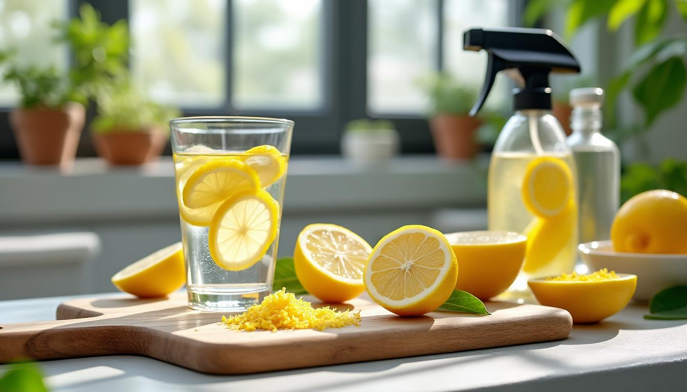 découvrez des astuces inédites pour utiliser le citron au quotidien : des raccourcis pratiques et malins auxquels vous n'auriez jamais pensé pour simplifier votre vie !