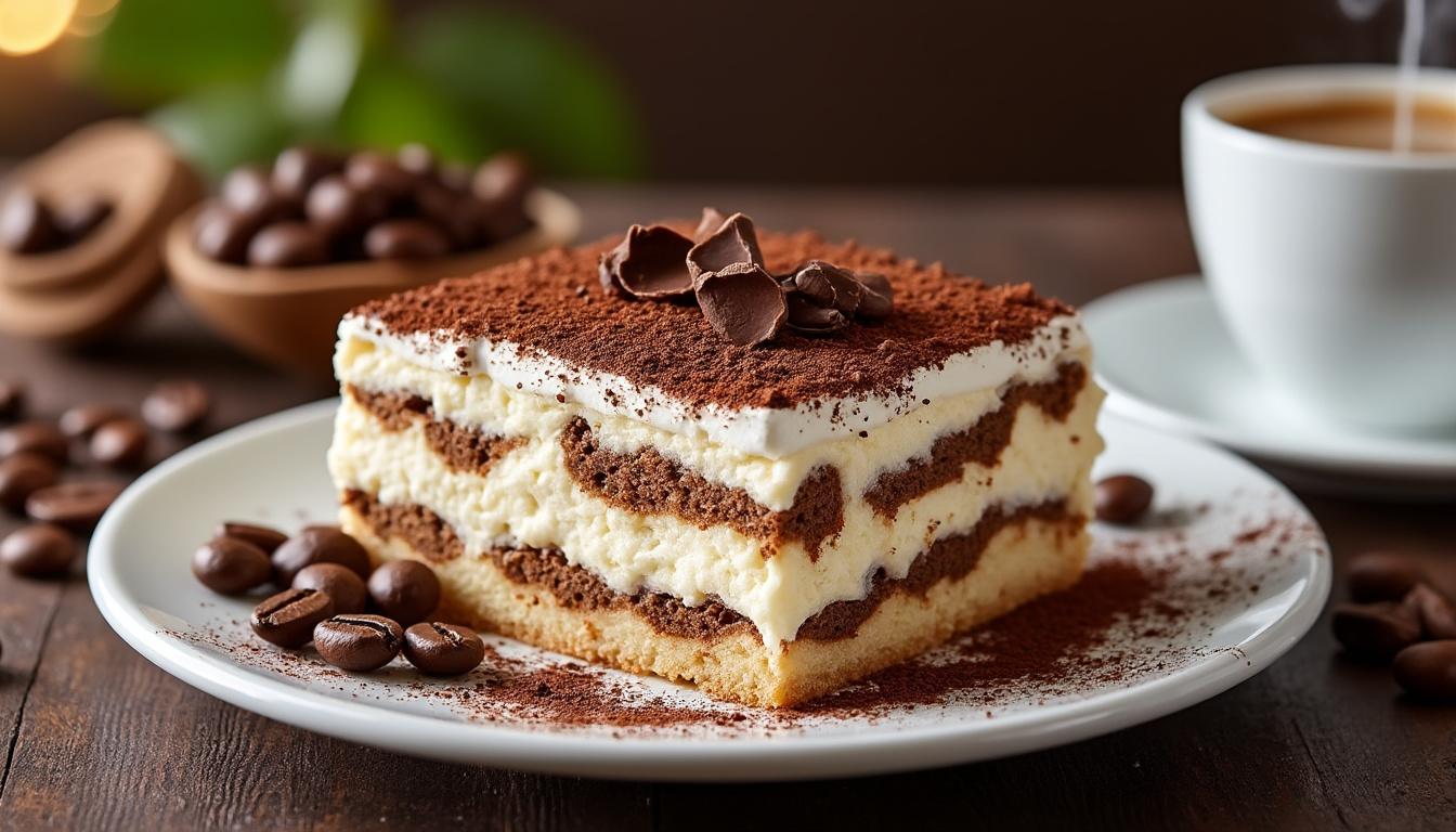 découvrez notre recette de tiramisu express, parfaite pour un dessert savoureux en un rien de temps. avec des ingrédients simples et une méthode rapide, régalez-vous ce soir avec ce classique de la cuisine italienne.