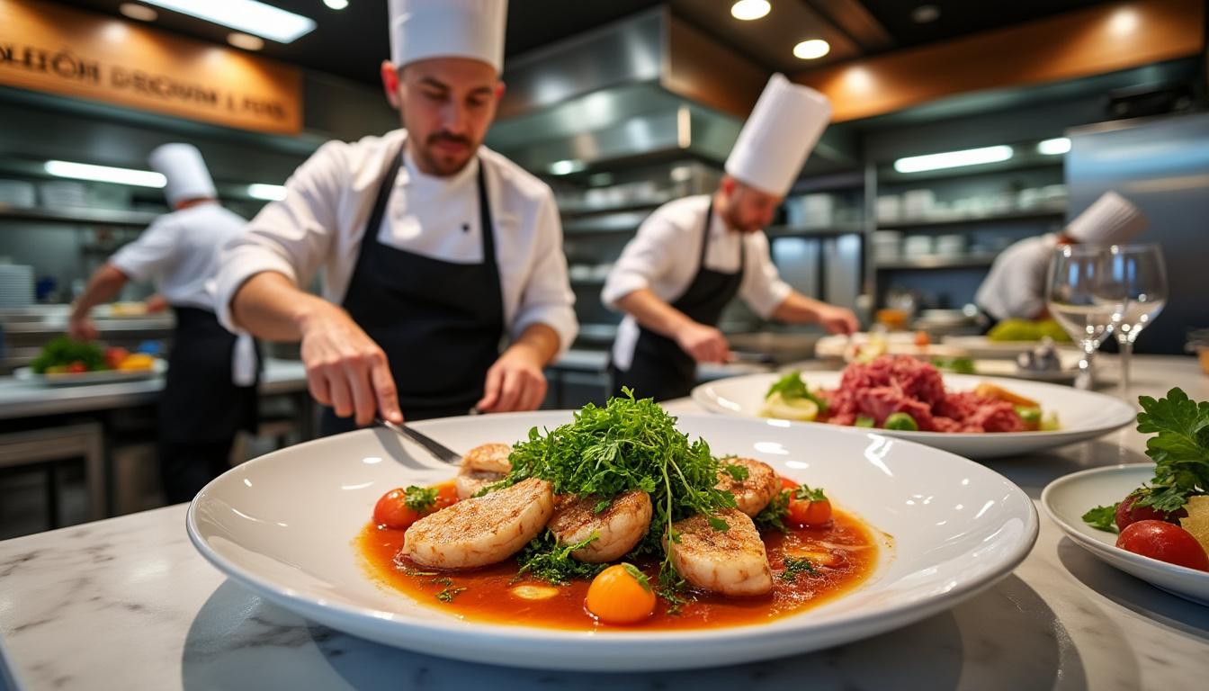 découvrez rodez, la perle de la gastronomie française, où les chefs talentueux se réunissent pour offrir des expériences culinaires inoubliables. plongez dans un monde de saveurs authentiques et de créations gastronomiques innovantes au cœur de cette ville historique.