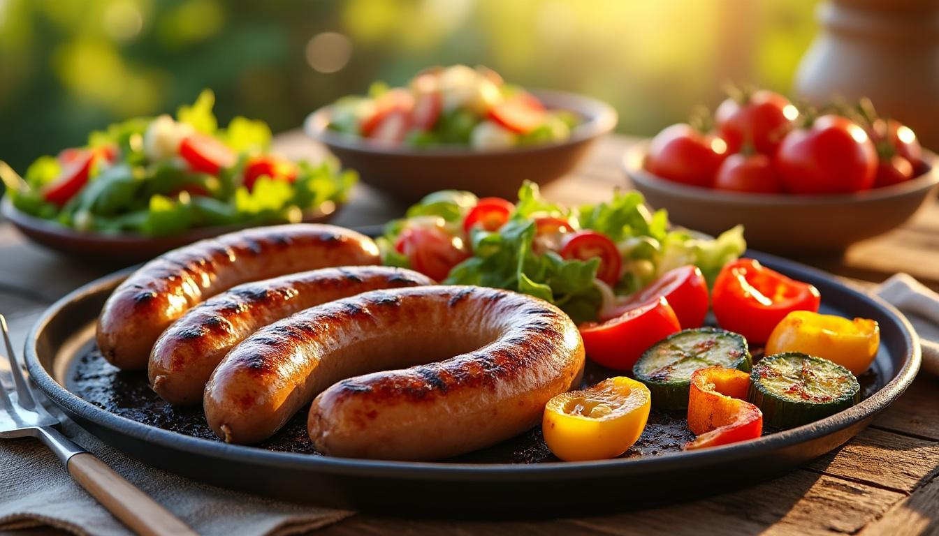 Accompagnement saucisse barbecue : le plan d'attaque pour impressionner tes invités 6 découvre les meilleurs accompagnements pour saucisse barbecue et surprends tes invités avec des idées originales, gourmandes et faciles à préparer. fais de ton barbecue un événement inoubliable !