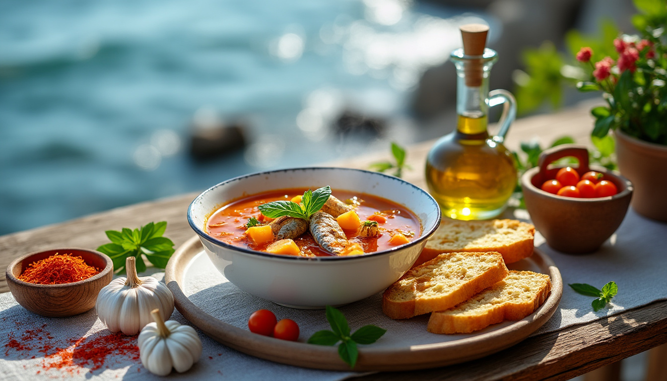 Comment utiliser la rouille dans la soupe de poisson : l'astuce qui fait la diffĂ©rence 5 dĂ©couvrez comment rehausser votre soupe de poisson grĂące Ă la rouille : une astuce simple pour apporter saveur, authenticitĂ© et couleur Ă vos recettes traditionnelles. tous les secrets dâune touche gourmande dans votre assiette !