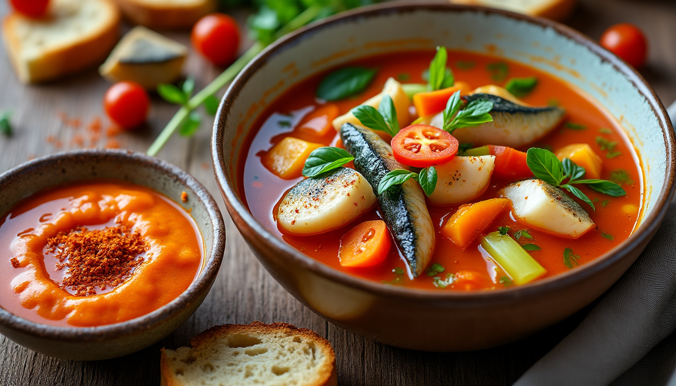 découvrez comment sublimer votre soupe de poisson avec la rouille : astuces, conseils et secrets pour donner à votre plat une saveur authentique et irrésistible.