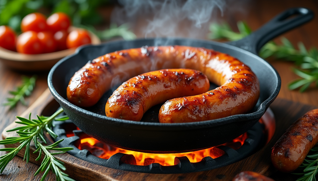 découvrez nos astuces pour réussir la cuisson des saucisses de couenne et régaler vos invités en quelques minutes ! conseils simples et saveurs garanties.