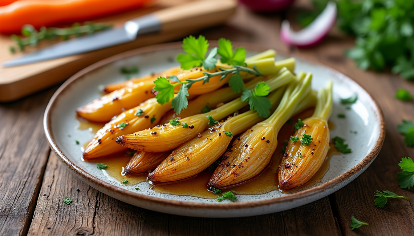 découvrez notre recette facile d'endives braisées : un plat savoureux, parfait pour sublimer vos repas. suivez nos étapes simples et régalez-vous avec cette délicieuse préparation maison !
