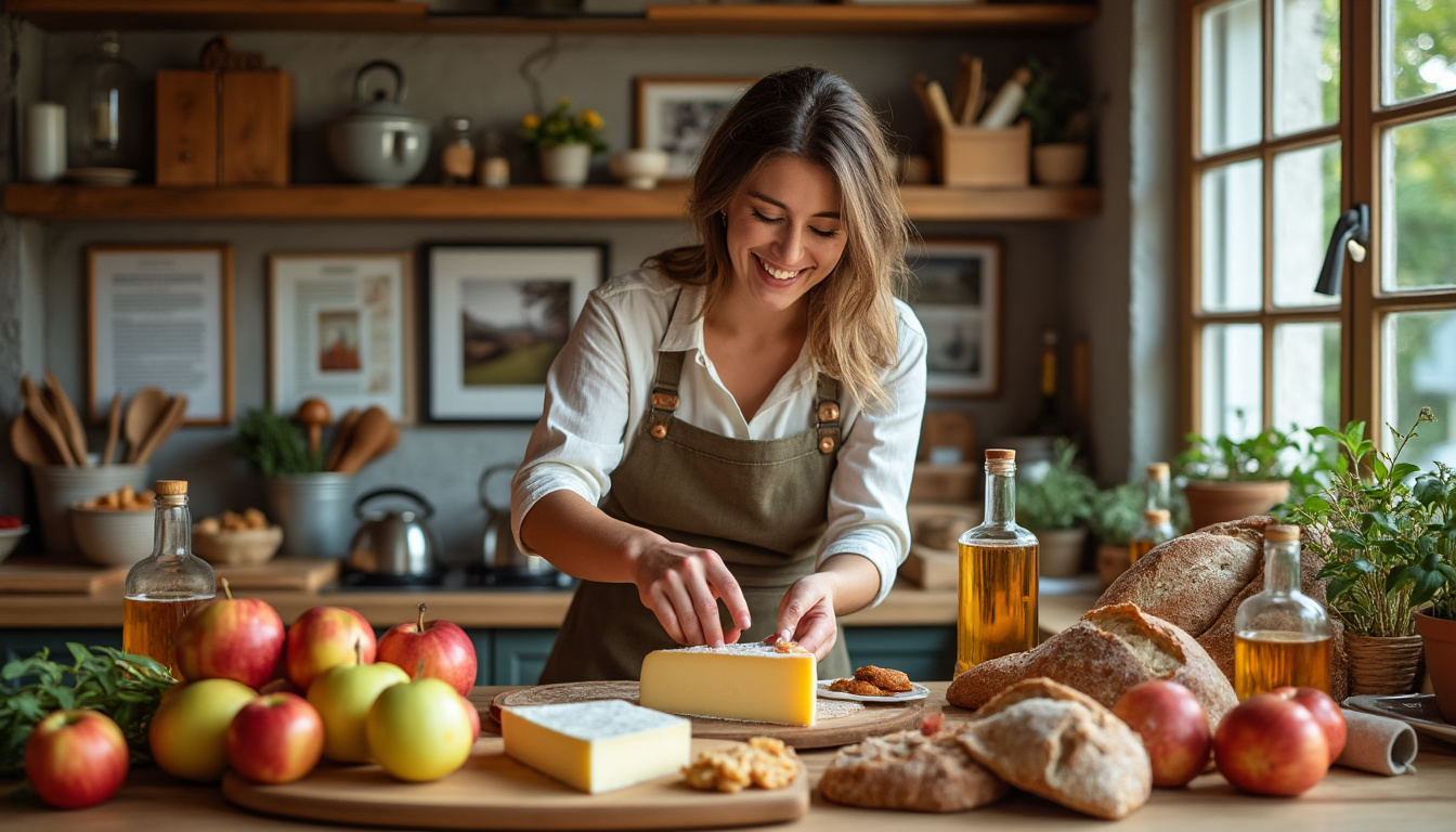 découvrez comment une passionnée du calvados met à l'honneur la richesse culinaire de sa région à travers le lancement d'un magazine inédit, entièrement consacré à la gastronomie locale et aux produits du terroir normand.