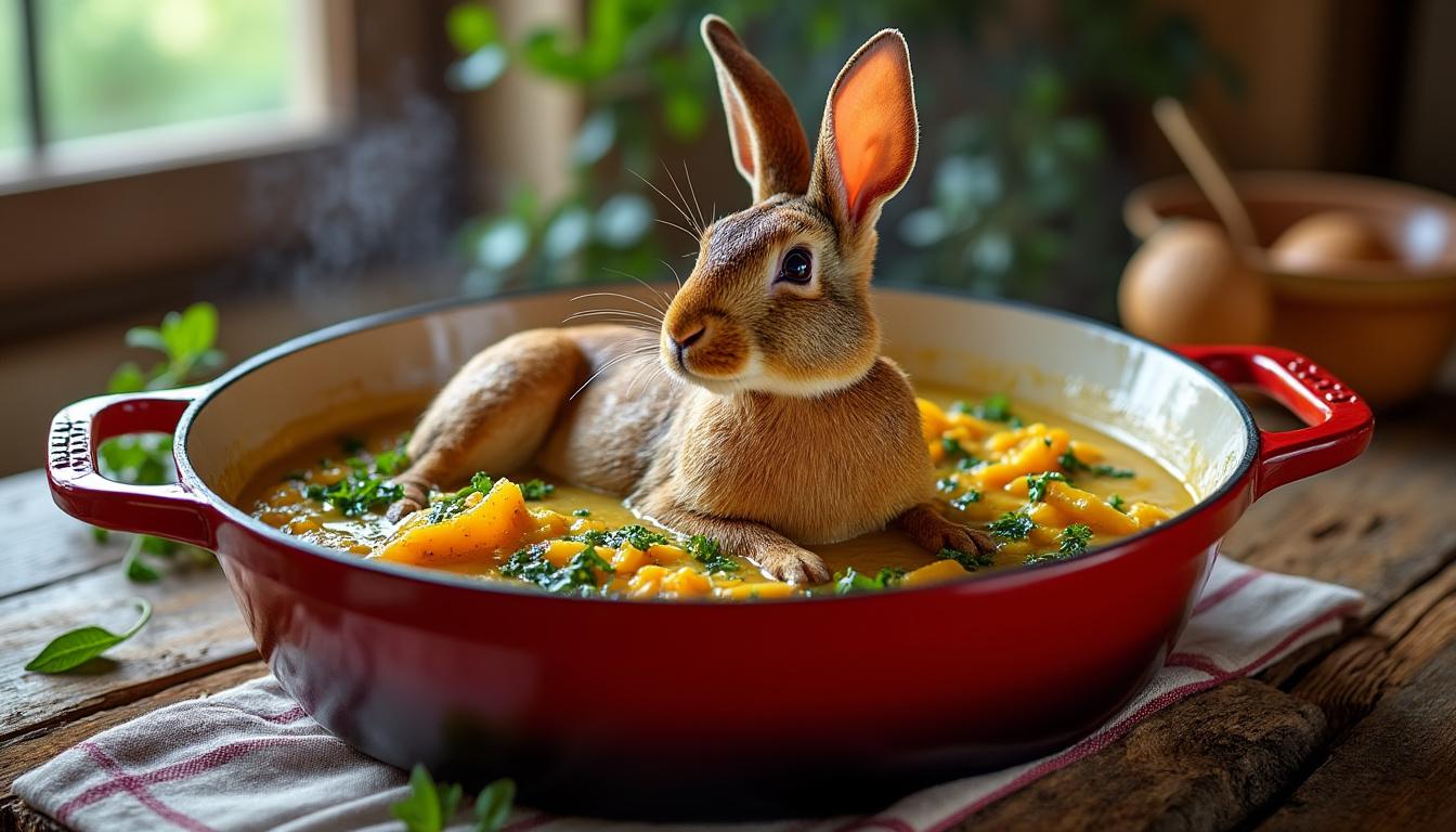 Lapin à la moutarde au four : obtiens un résultat bluffant, mode d'emploi 6 découvrez comment réussir un lapin à la moutarde au four savoureux et tendre grùce à notre mode d'emploi détaillé. suivez nos conseils pour un plat bluffant et facile à réaliser.