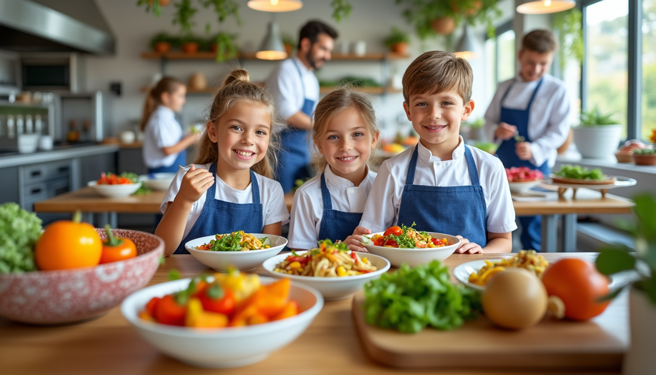 Le festival Bien Bon : une célébration de la gastronomie pour les élèves de Vedène 6 participez au festival bien bon à vedène : un événement unique où les élèves découvrent et célèbrent la gastronomie à travers des ateliers, des dégustations et des animations gourmandes.