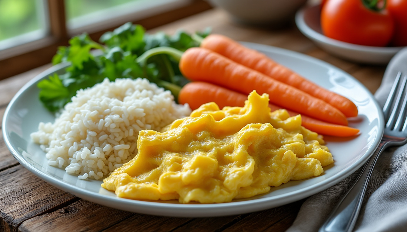 Oeufs et diarrhĂ©e : la recette qui met tout le monde d'accord 5 dĂ©couvrez comment prĂ©parer une recette Ă base d'Ćufs dĂ©licieuse et adaptĂ©e mĂȘme aux personnes sujettes Ă la diarrhĂ©e. astuces, bienfaits et conseils pour se rĂ©galer sans inquiĂ©tude !
