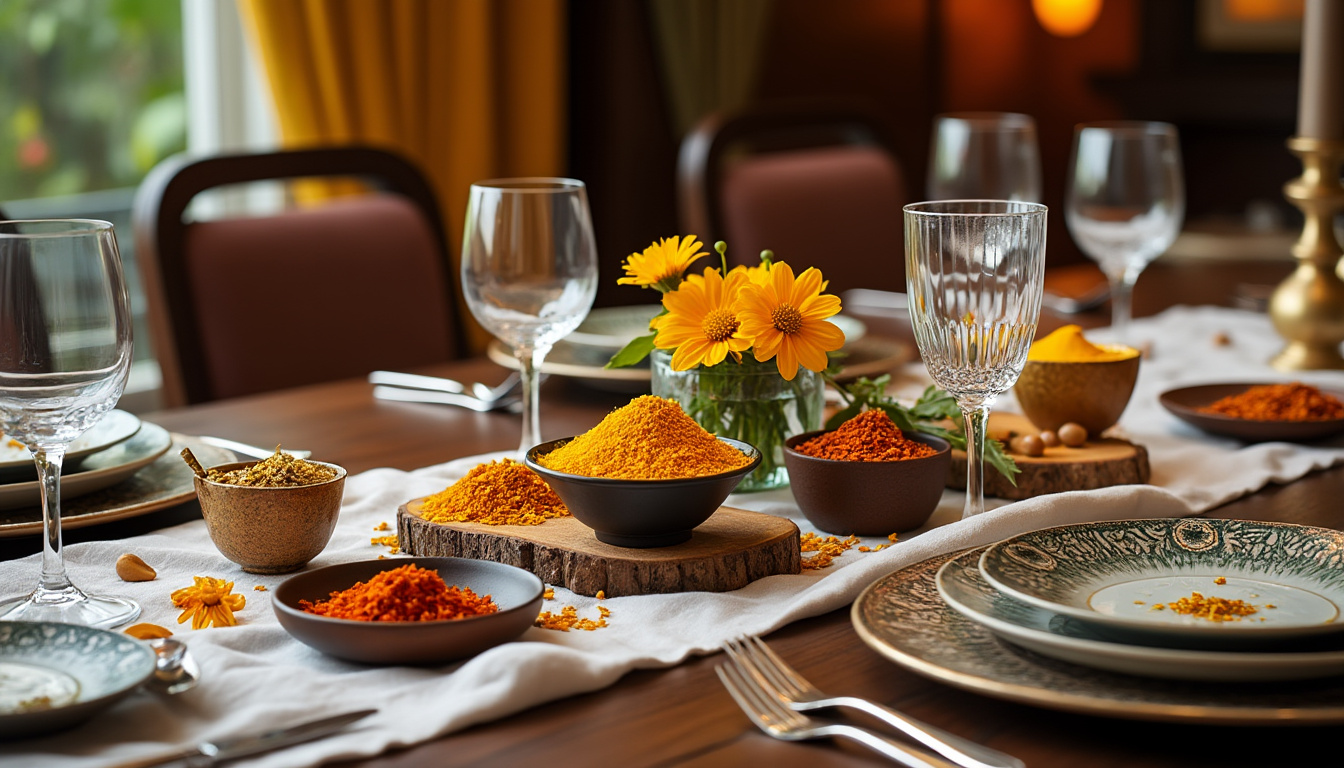 découvrez des alternatives au safran pour épater vos invités ! conseils, idées et astuces pour sublimer vos plats sans sacrifier la saveur ni le raffinement.