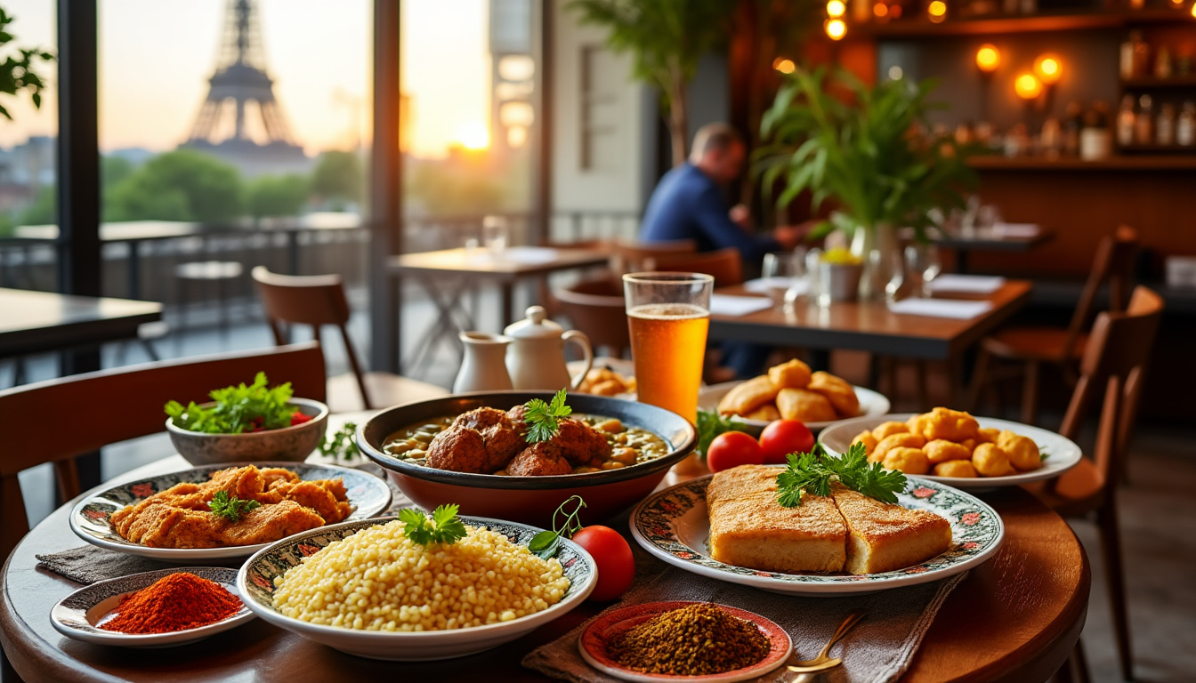découvrez comment l'algérie a captivé paris avec sa gastronomie raffinée, ses trésors culinaires authentiques et un spectacle inoubliable, célébrant la richesse de son patrimoine.