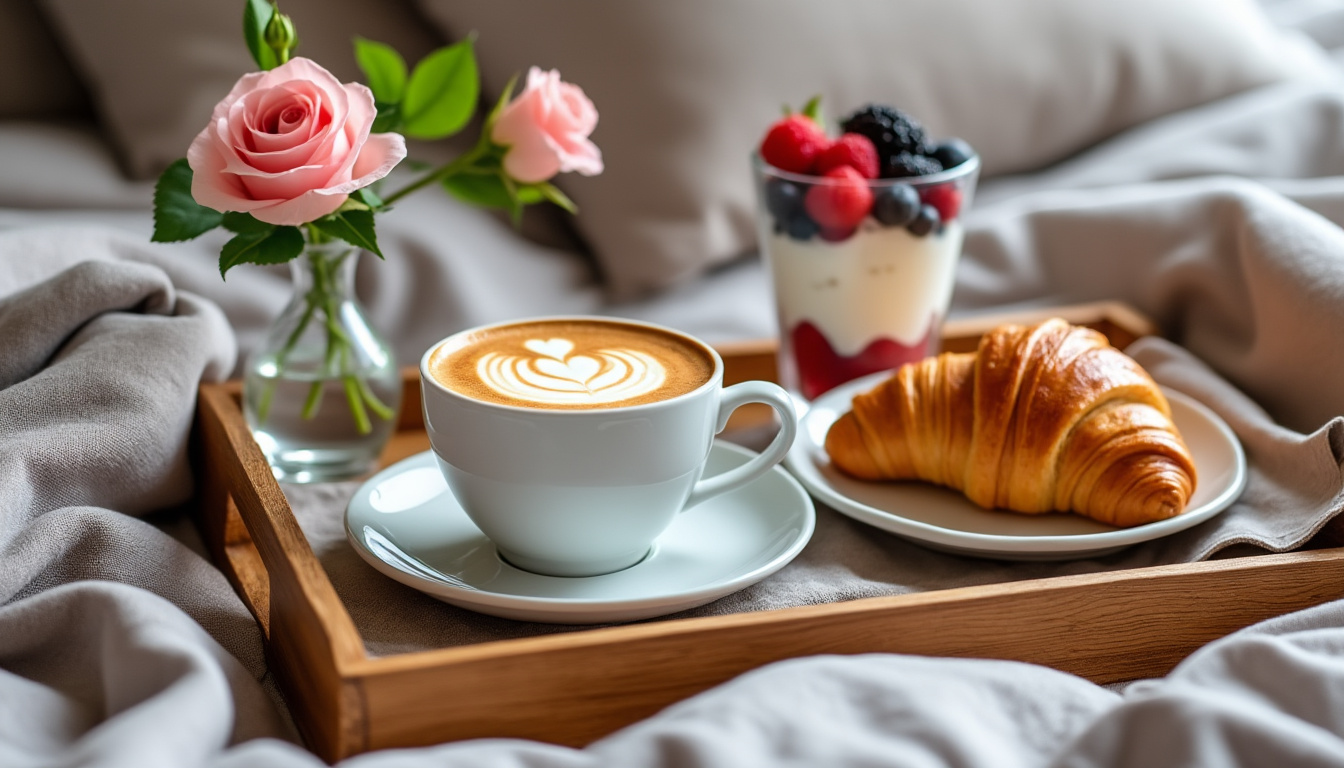 Petit déjeuner romantique : la solution efficace, testée et approuvée 6 découvrez comment organiser un petit déjeuner romantique inoubliable grâce à notre solution efficace, testée et approuvée. surprenez votre moitié avec des idées simples et originales !