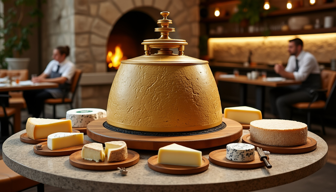Un restaurant d'exception parmi les 10 % les mieux notés au monde : Tripadvisor honore celui qui abrite la plus gigantesque cloche à fromages au monde 6 découvrez ce restaurant d'exception, élu parmi les 10 % les mieux notés au monde par tripadvisor. plongez dans une expérience gastronomique unique autour de la plus grande cloche à fromages au monde, pour une dégustation inoubliable.