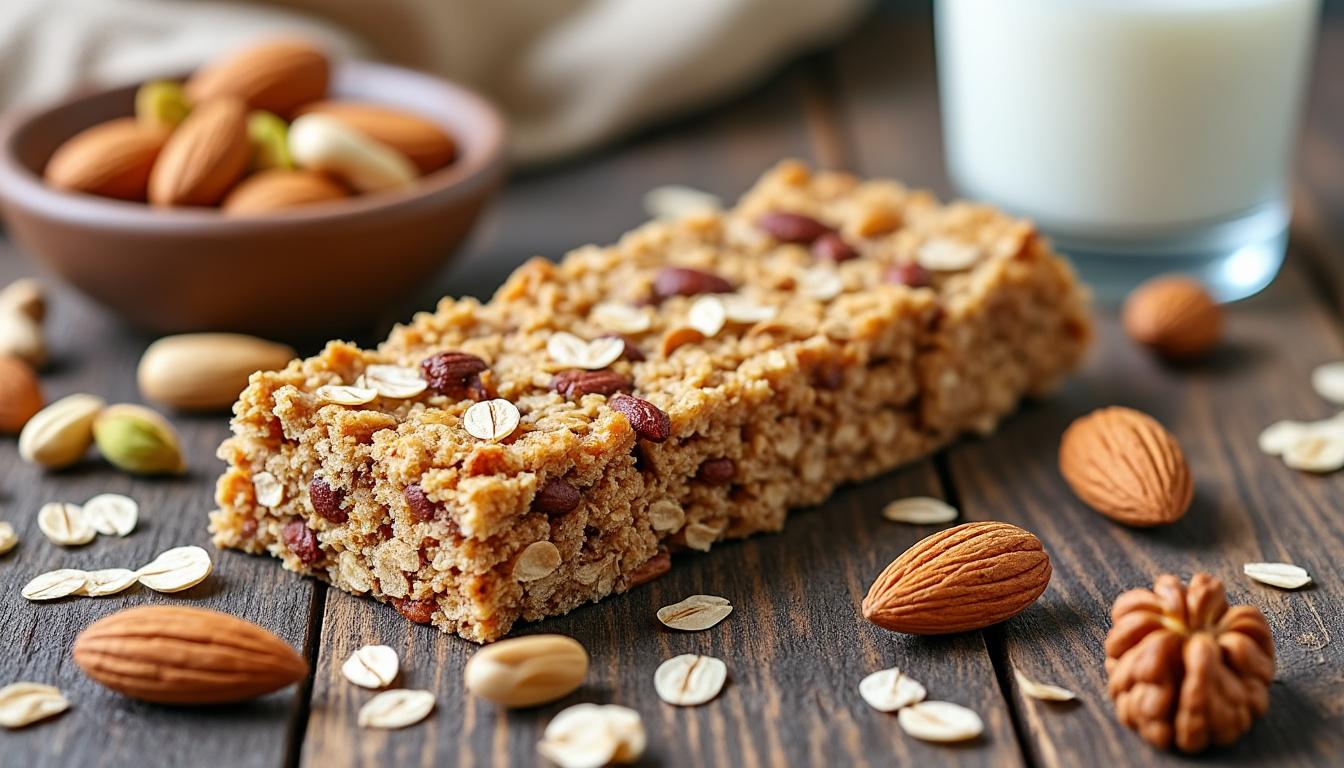 découvrez des idées rapides et savoureuses pour préparer des barres de céréales aux flocons d’avoine sans compote. idéal pour des encas sains faits maison et pleins d’énergie !