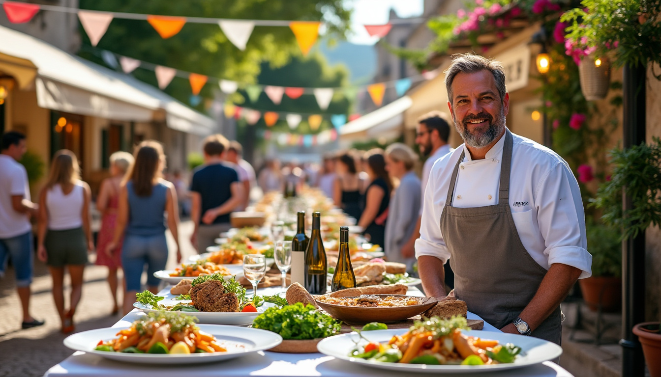 découvrez comment patrick ponsaty, le chef emblématique de cazères, devient le parrain d'une journée gastronomique exceptionnelle. un événement unique sous le signe de la convivialité et de la haute cuisine régionale !