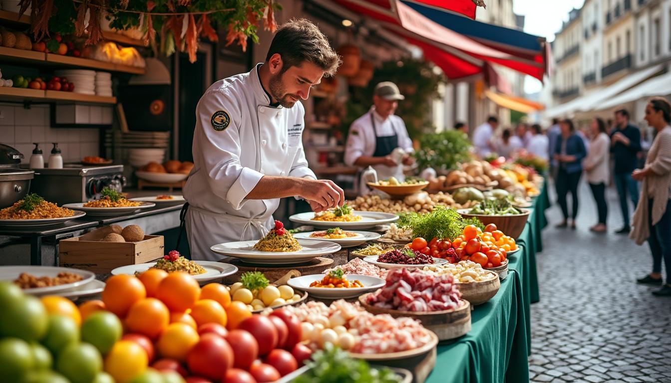 ce samedi au mans, ne manquez pas le salon de la gastronomie : marchés de producteurs locaux, démonstrations culinaires et ateliers interactifs pour petits et grands. un rendez-vous gourmand incontournable !