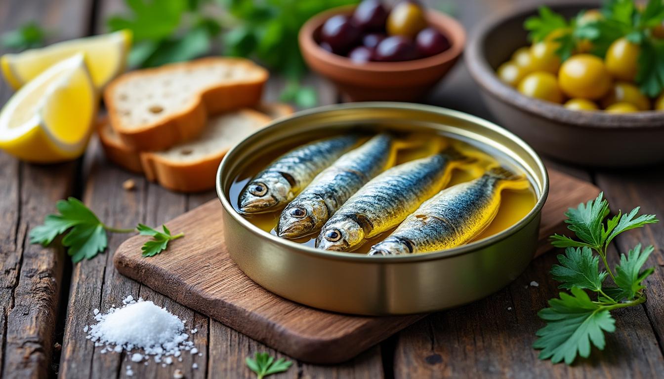Comment manger des sardines en boite : réussis du premier coup grâce à nos conseils 6 découvrez nos conseils pratiques pour savourer les sardines en boîte dès la première fois : astuces, accompagnements et idées recettes pour un repas réussi et gourmand.