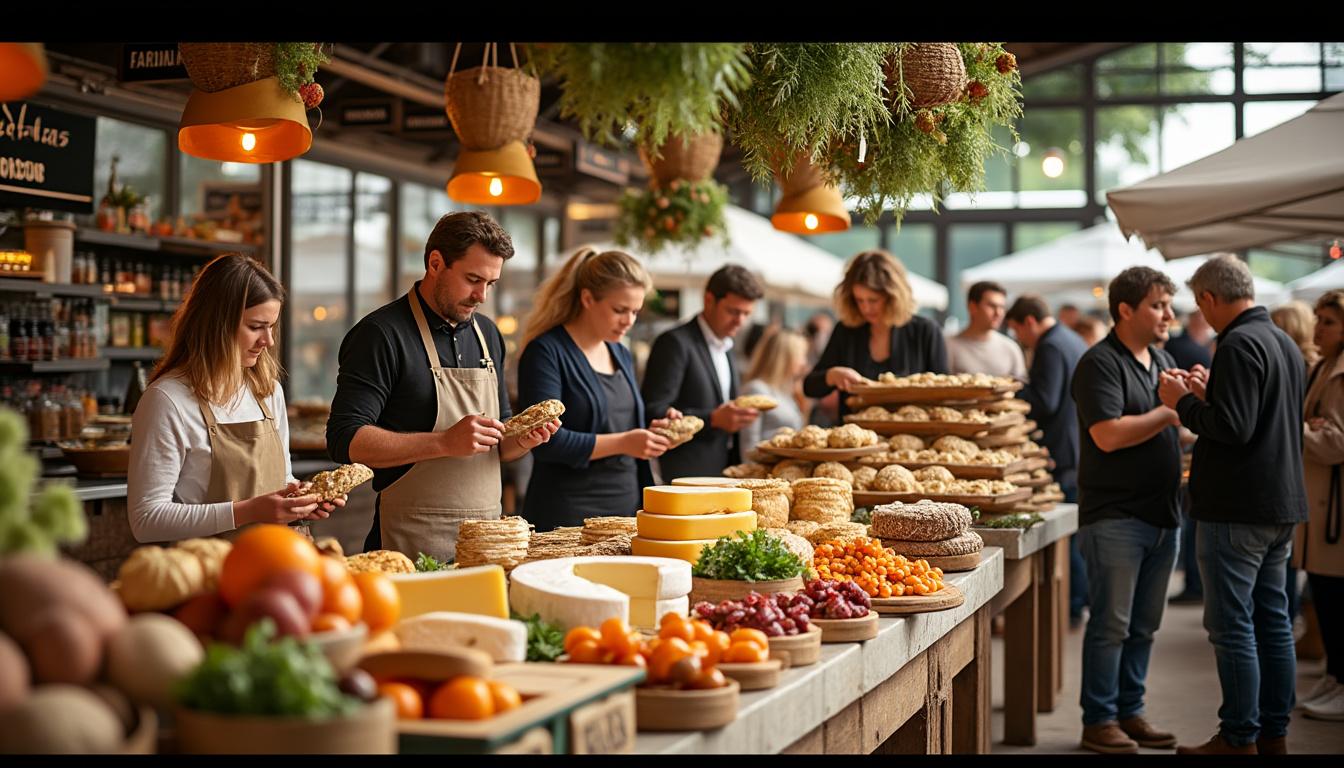 Découvrez le nouveau salon de la gastronomie sarthoise au Mans : Une célébration du terroir en pleine lumière 6 plongez dans l'univers des saveurs locales au nouveau salon de la gastronomie sarthoise au mans : une expérience unique dédiée aux produits du terroir, rencontres avec les artisans et découvertes culinaires exceptionnelles.