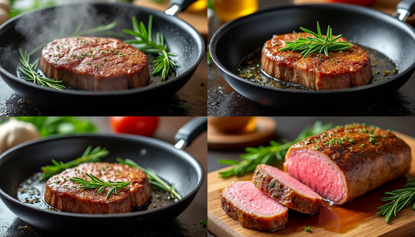 découvrez en 3 étapes simples comment réussir parfaitement la cuisson du tendron de veau à la poêle. conseils pratiques, temps de cuisson précis et astuces pour une viande tendre et savoureuse !