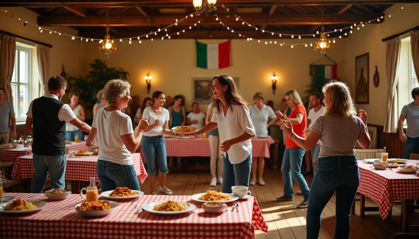 Verdun-sur-Garonne : Un triomphe pour la soirée dédiée à l'Italie ! 6 découvrez le succès retentissant de la soirée italienne à verdun-sur-garonne : ambiance festive, gastronomie typique et moments inoubliables étaient au rendez-vous pour célébrer l’italie avec panache !