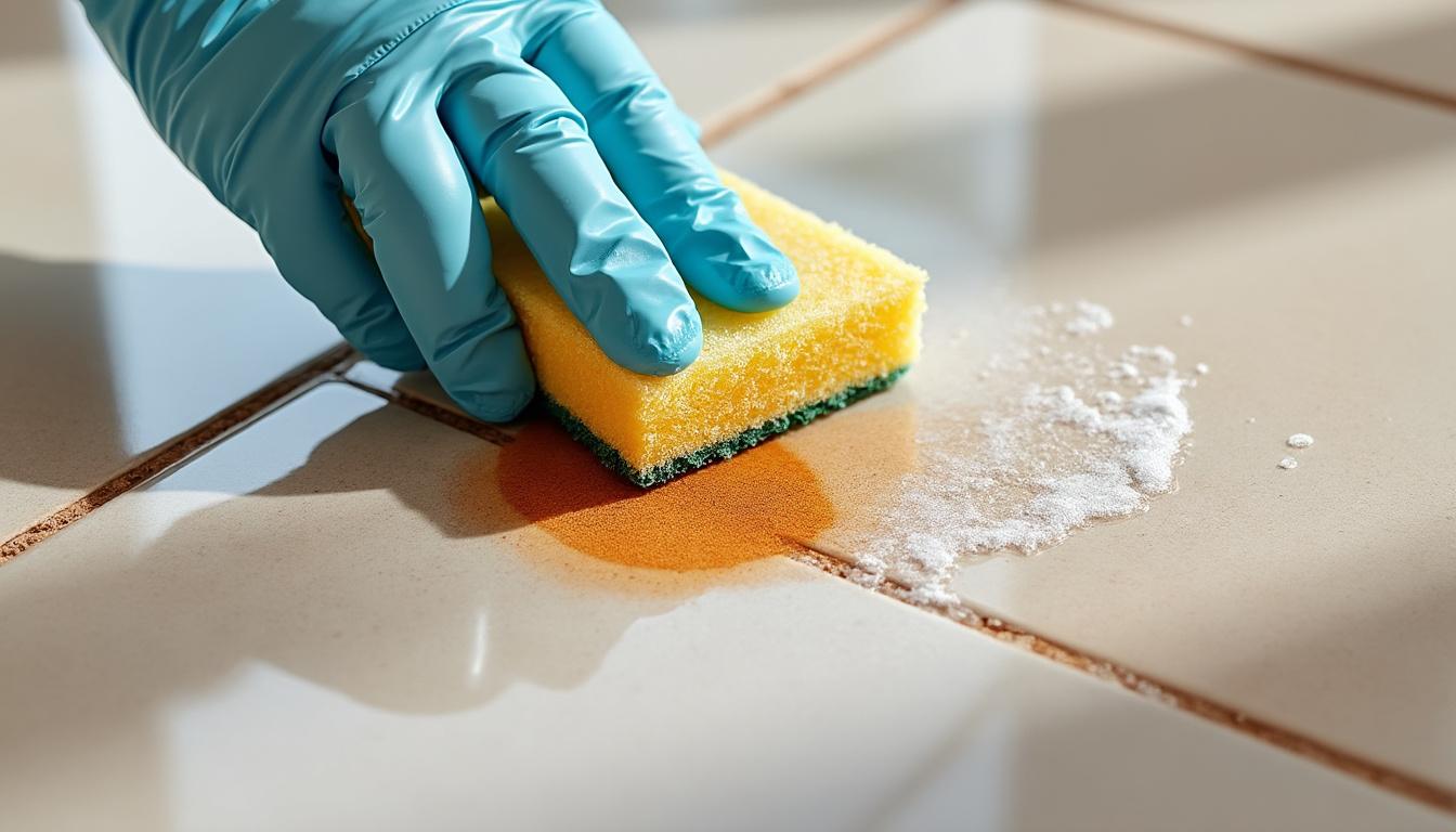 découvrez des méthodes efficaces et simples pour éliminer les taches de rouille sur votre carrelage et retrouver un sol propre et éclatant.