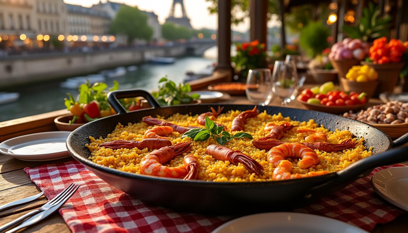 découvrez les 3 meilleures adresses à paris pour savourer une authentique paella au riz. profitez de lieux incontournables pour une expérience culinaire espagnole inoubliable au cœur de la capitale.