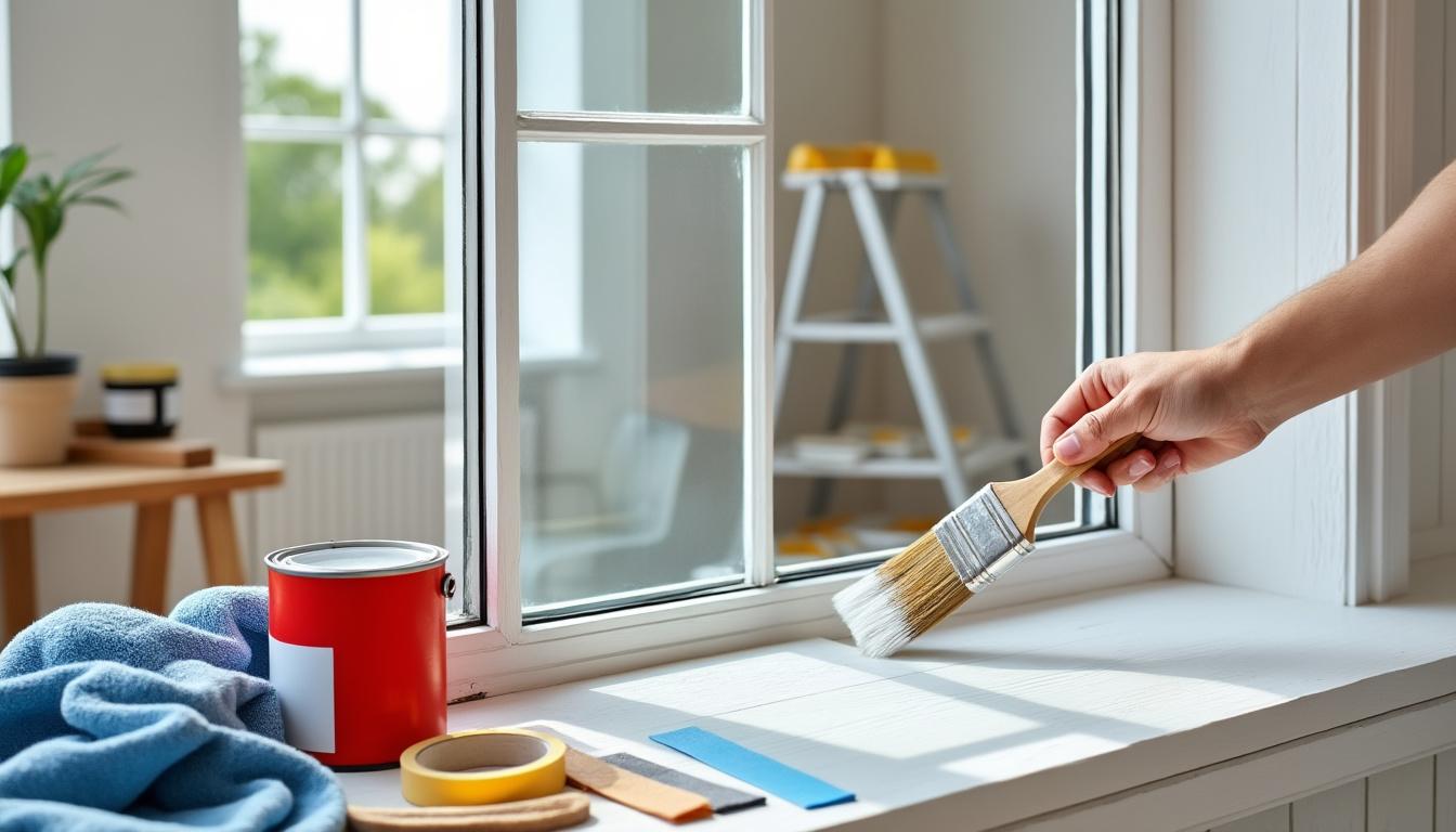 découvrez notre guide complet étape par étape pour peindre une fenêtre comme un professionnel. apprenez toutes les astuces et techniques pour un résultat impeccable et durable.