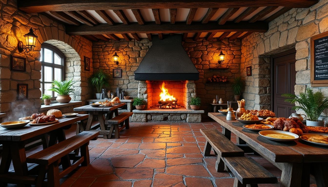 Depuis plus de 60 ans, lâAuberge basque cĂ©lĂšbre la tradition culinaire avec garbure, poulet basquaise et ris de veau 6 depuis plus de 60 ans, lâauberge basque vous invite Ă savourer la richesse de la tradition culinaire basque avec des plats authentiques comme la garbure, le poulet basquaise et les ris de veau.