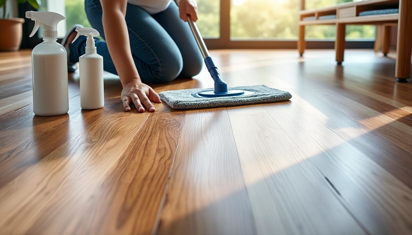 découvrez nos astuces incontournables pour nettoyer votre parquet flottant en douceur et préserver sa beauté sans l'endommager.