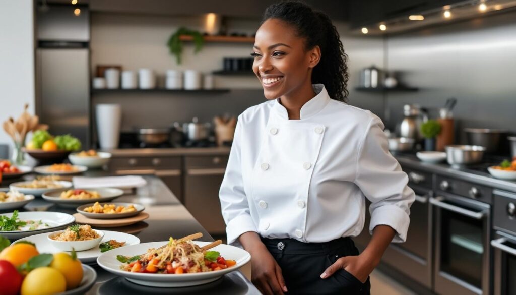 découvrez nathalie brigaud ngoum, une chef passionnée aux talents multiples, reconnue pour sa créativité culinaire et son savoir-faire exceptionnel.