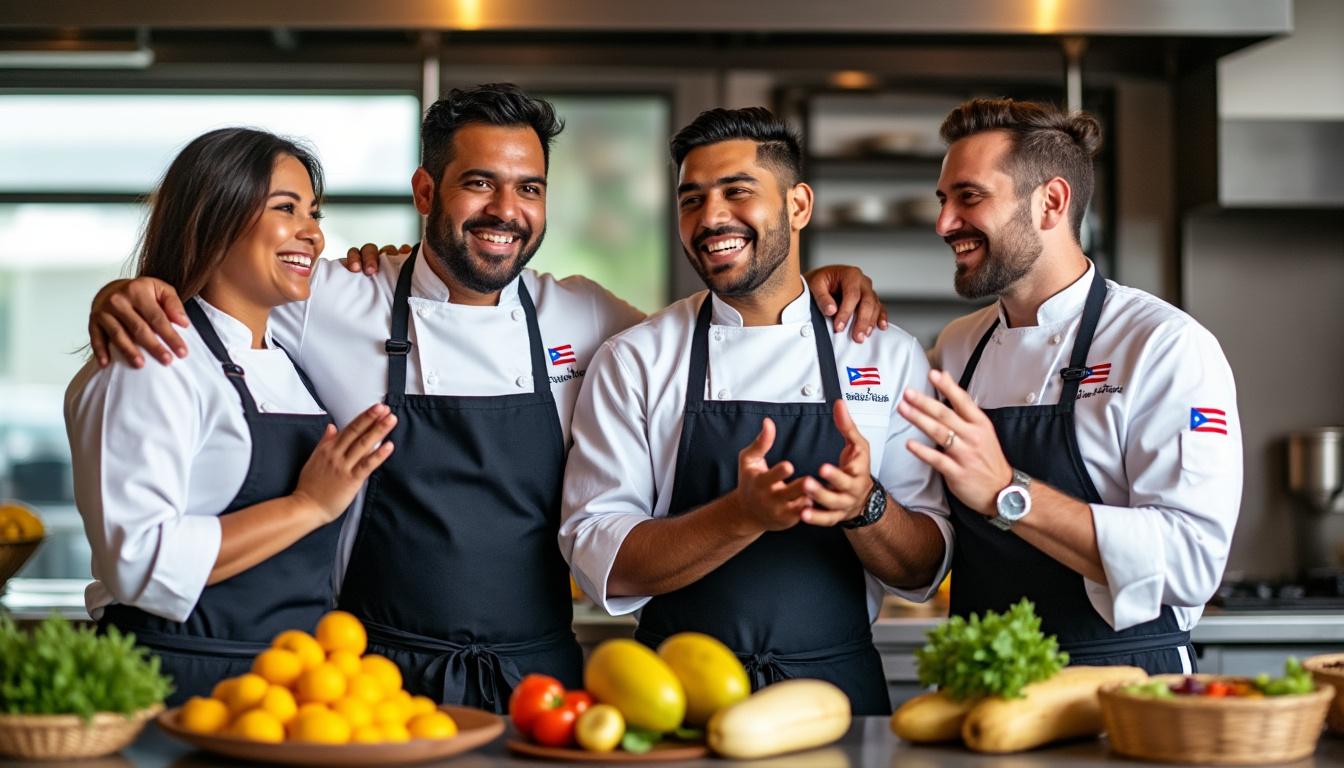 découvrez comment quatre chefs portoricains ont atteint la finale des prestigieux prix de la gastronomie ibero-américaine, mettant en lumière leur talent exceptionnel et la richesse culinaire de porto rico.