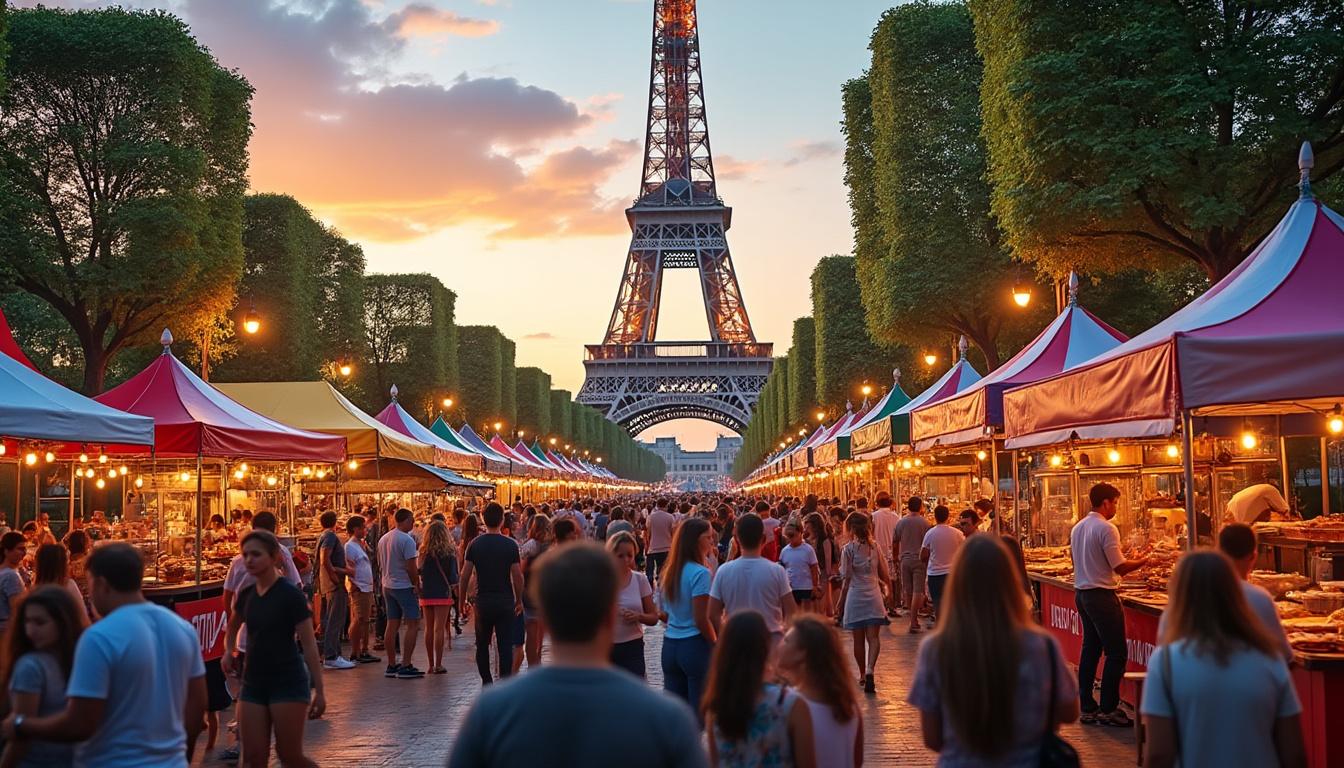 découvrez le village international de la gastronomie, de retour à paris en 2025, un événement incontournable pour les amateurs de saveurs du monde entier.