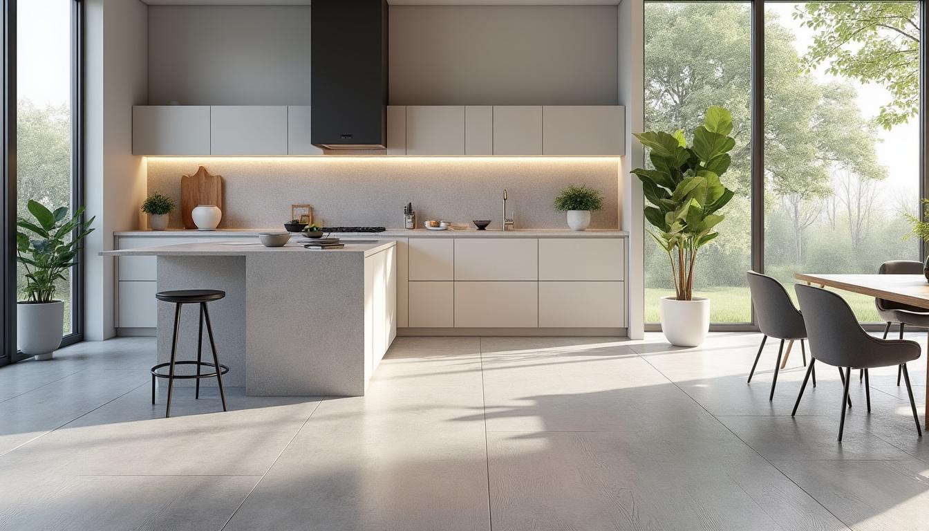 découvrez comment choisir le sol idéal pour votre cuisine en comparant carrelage, vinyle et béton. guide complet pour un revêtement à la fois esthétique et pratique.