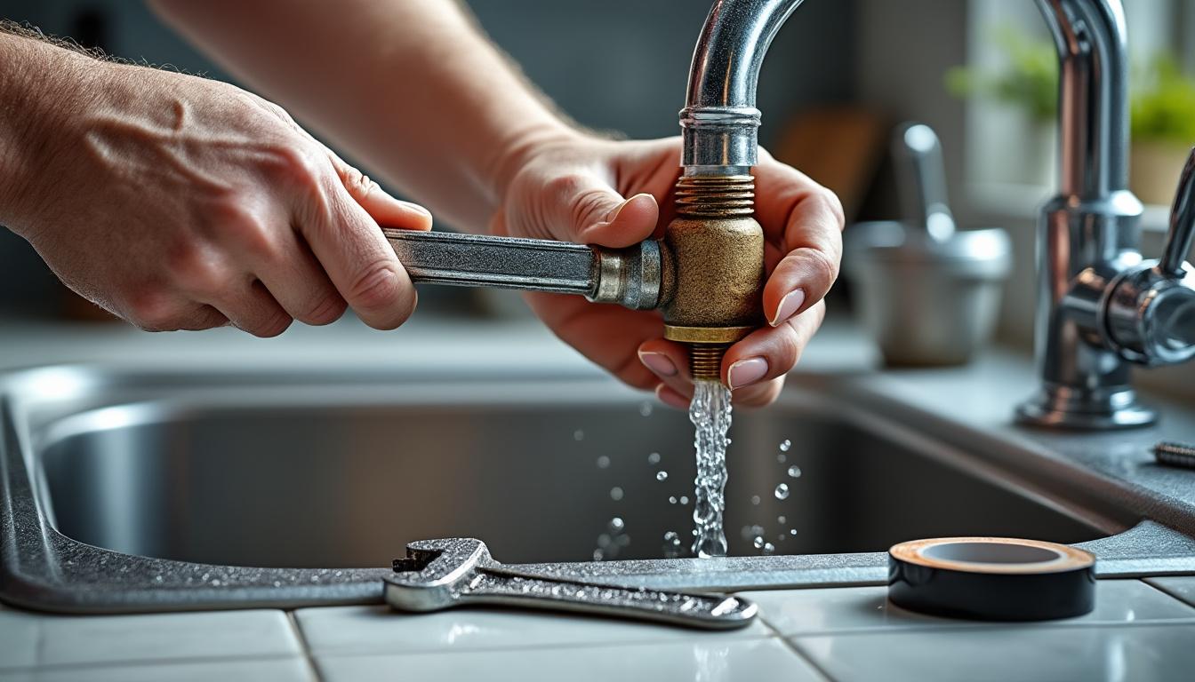 découvrez comment réparer une fuite de robinet en seulement 5 minutes grâce à nos astuces pratiques et simples, pour économiser de l'eau et réduire votre facture.