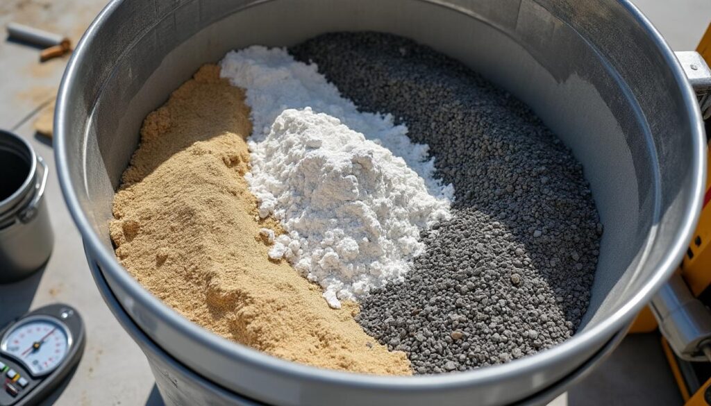 découvrez la recette idéale pour un dosage béton 350 kg avec mélange sable gravier, garantissant un béton solide, homogène et durable pour tous vos travaux de construction.