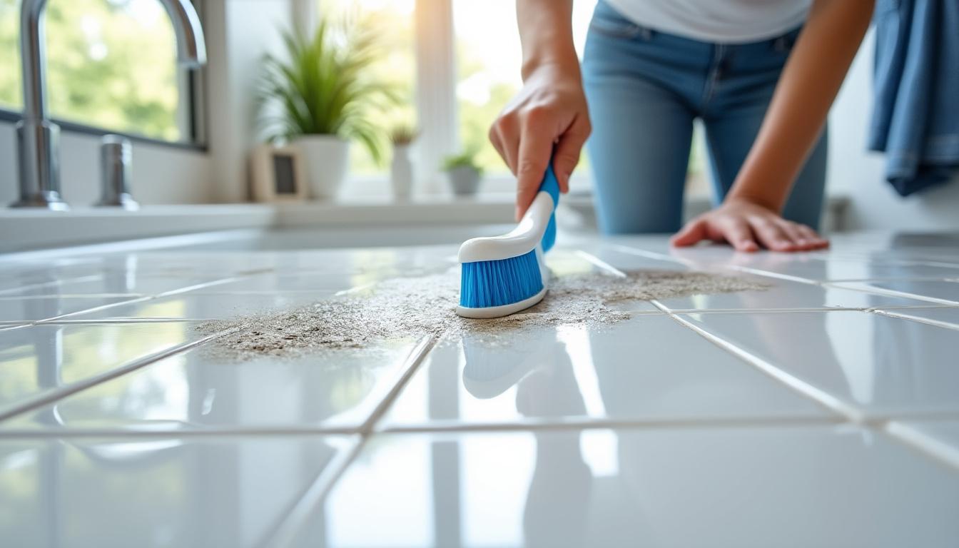 apprenez à nettoyer efficacement les joints de carrelage pour retrouver un sol impeccable comme au premier jour. astuces simples et conseils pratiques pour un carrelage éclatant.