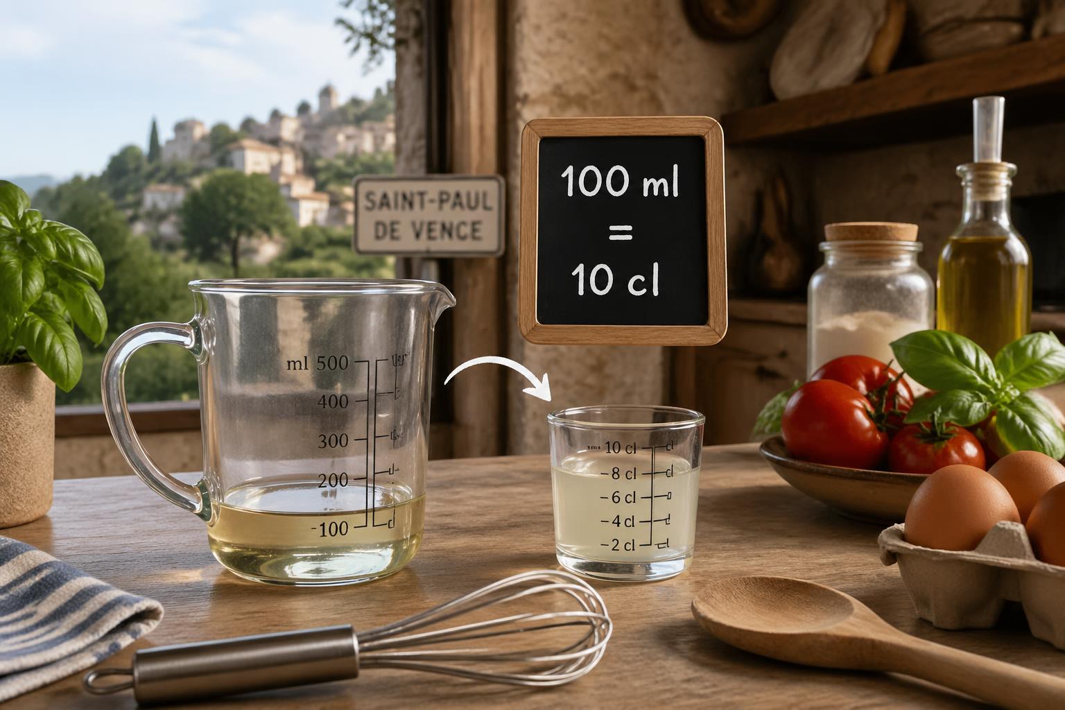 découvrez comment convertir rapidement 100 ml en cl pour réussir toutes vos recettes avec précision et facilité.